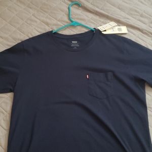 Levi's Navy Blue Pocket Tee
